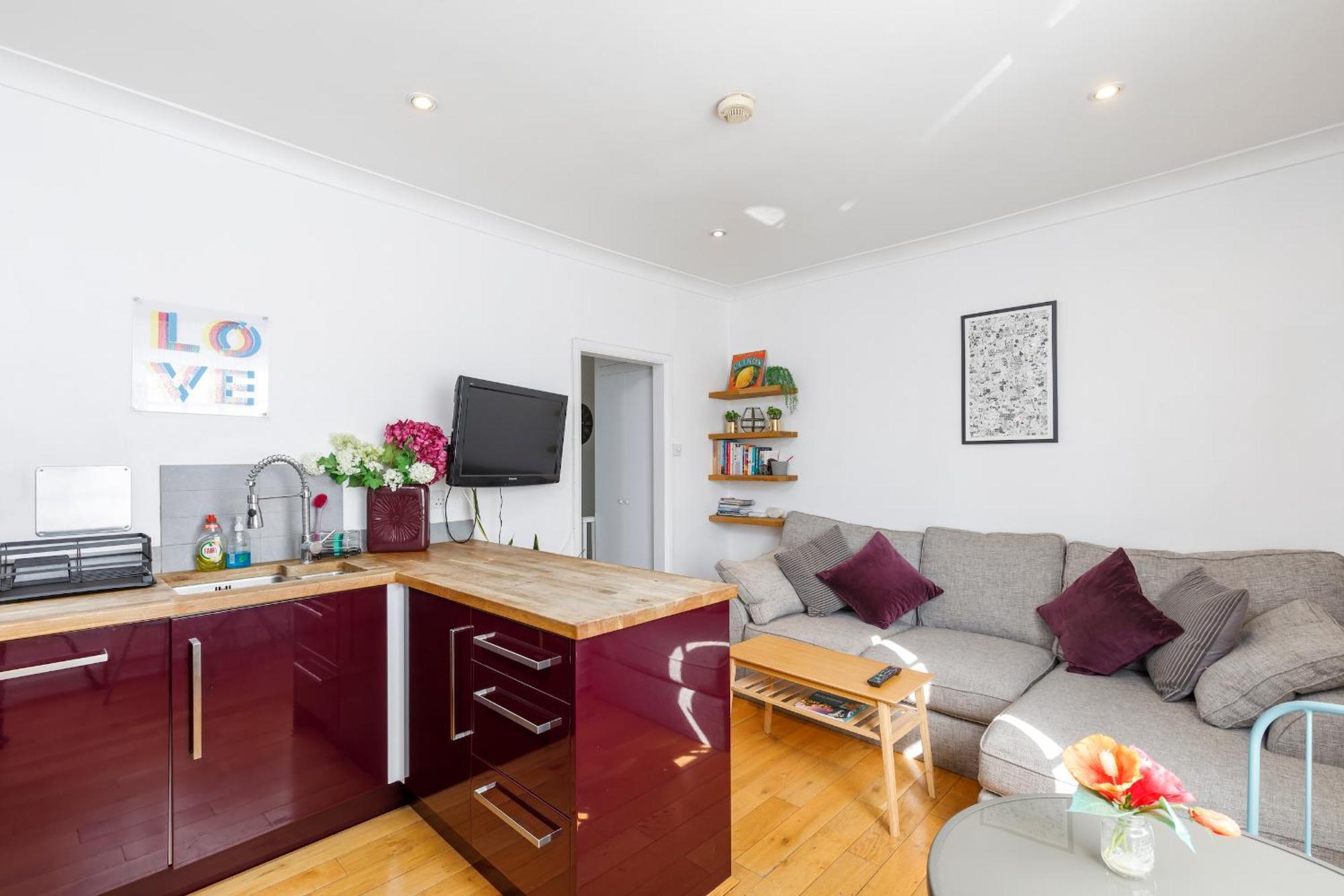 Trendy Central 1 Bed Flat With Roof Terrace Hove Exteriér fotografie
